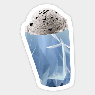 Blizzard Flurry Ice Cream Sticker